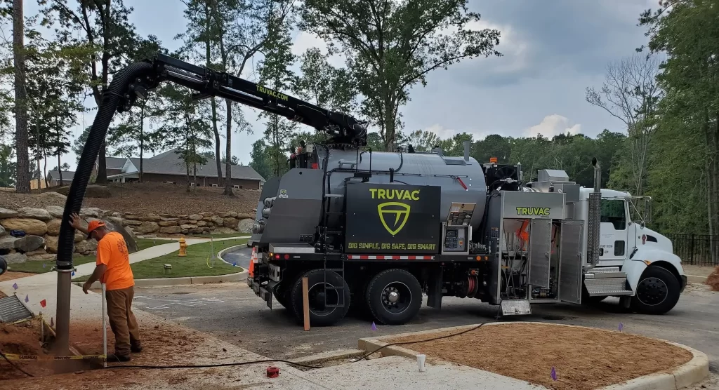 TRUVAC FLXX hydro excavation truck